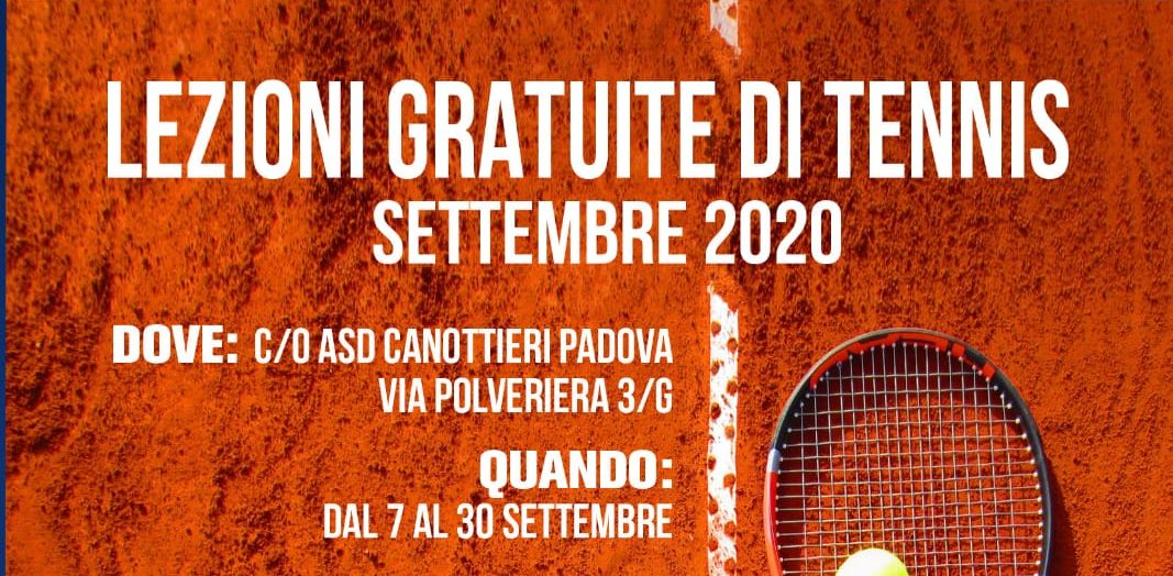 corsi gratuiti tennis